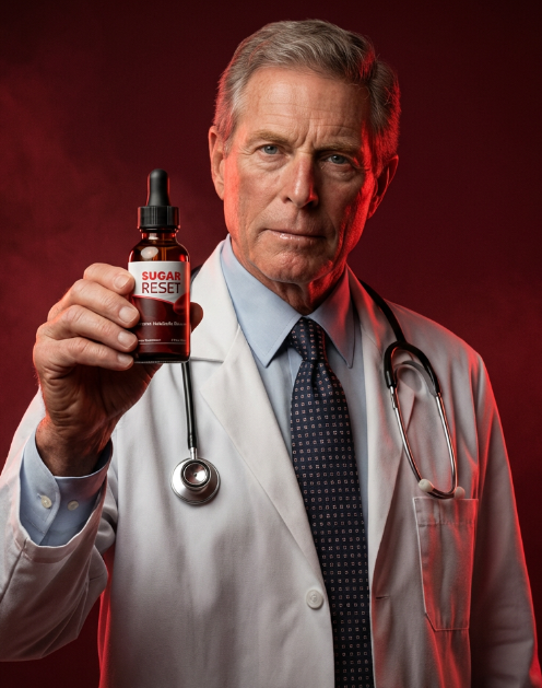 Health professional holding Sugar Reset